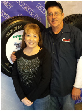 Gene & Betty Kisler - genes tires service new owner
