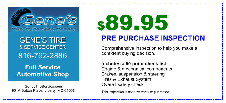 Pre Purchase Inspection