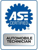 ASE Logo Gene's Tire and Service Center